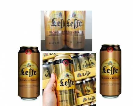 looking for 2 loads leffe cans