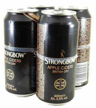 Strongbow British Dry Cider 6x4x440ml