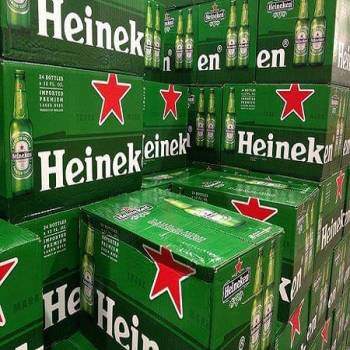 Original Heineken beer 330ml
