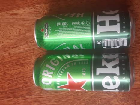 Heineken cans 500ml