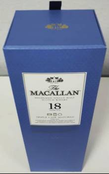 Macallan 18 year old triple cask matured- Annual 2018