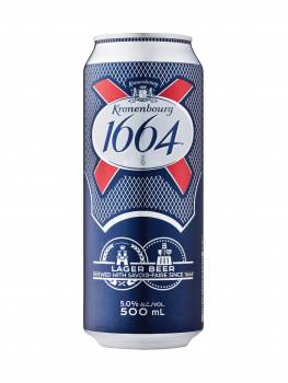 KRONENBOURG 50CL CANS REQUIRED - MM COMMODITIES