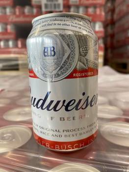 Budweiser 33cl can