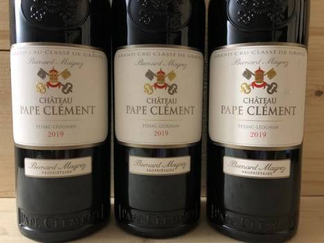2019 Chateau Pape Clement - Pessac-Léognan Grand Cru Classé - 3 Bottles (0.75L)   (+32 460 248 729)