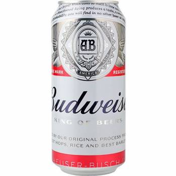 Budweiser 6 x 4 x 440ml Can 4.5 %