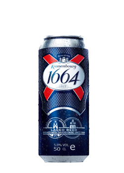 Kronenbourg 1664 Lager 24x50cl cans 5.5%