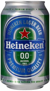 Heineken  4 x 6 x 33cl   0.0% cans
