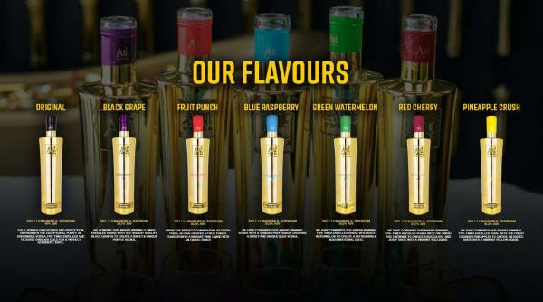 Au Vodka full range