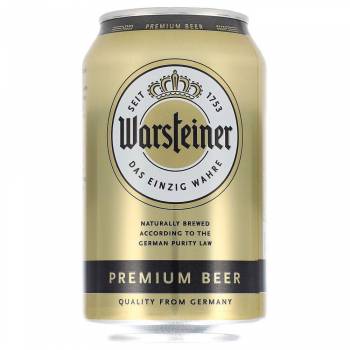 Warsteiner 33 cl can - 1x24 - origin Germany