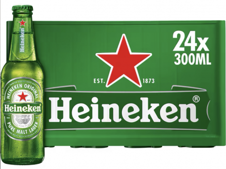 Heineken 30cl bottle 1x24 origin Netherlands
