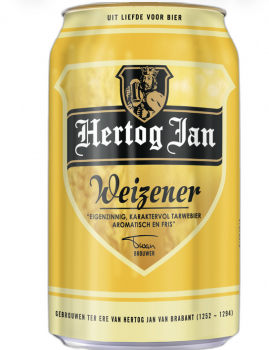 Hertog Jan Weizener 33cl can 4x6