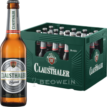 Clausthaler BEERS CANS AND BOTTLE