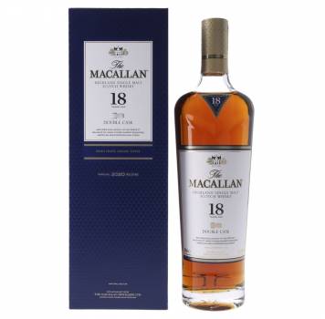 MACALLAN 18YO DOUBLE CASK 6X70 CL X 43% GBX @ 1250 USD