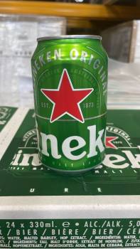 Heineken 33cl can 1x24 Origin Netherlands