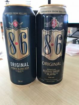 bavaria 8.6% x 50 cl cans