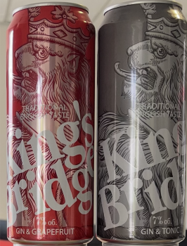 King's Bridge Gin Tonic 50c can 1x24